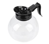 Oreilet 1.8L Cafetería de Vidrio de Borosilicato, té de Viaje Portátil Cafetiere Decanter CARAFE con Vista Transparente para Picnics Actividades Al Aire Libre