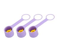 Oreilet 3 Tapas de Silicona Jarra Agua, Botella Reutilizable 2/3/4/5 Galones, Tapas Selladas sin Derrames, Tapa Repuesto para Botellas 2.165-.362 in Tapa Corona Tornillo Estándar