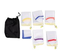 Oreilet 5 Bolsas de Filtro de Malla Completa de 1 Galón, Bolsas de Filtro de Nailon Reutilizables 25 73 120 160 220 Micras, Bolsa de Malla Cordón para Jardinería, Hidroponía