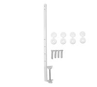 Oreilet Abrazadera de Escritorio para Tablero Perforado, Soporte Fijación para Herramientas, Soporte para Tablero Perforado, Accesorios Escritorio para el Hogar, Organizador Montaje (White)