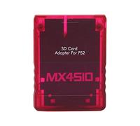 Oreilet Adaptador Tarjeta de Almacenamiento MX4SIO SIO2SD Micro, Reemplazo de Software Homebrew de Tarjetas Caseras Compatibles con la Tarjeta de Almacenamiento Micro ABS (Rojo