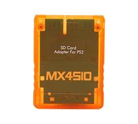 Oreilet Adaptador Tarjeta de Almacenamiento MX4SIO SIO2SD Micro, Reemplazo de Software Homebrew de Tarjetas Caseras Compatibles con la Tarjeta de Almacenamiento Micro ABS (Naranja
