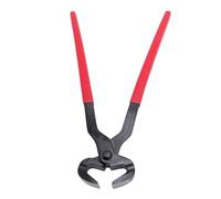 Oreilet Alicate Cascos Acero Inoxidable con Mango Antideslizante Silicona, Herramienta Multiusos para Herradores Cascos Caballos, Ovejas, Cabras y Alpacas, Lima para Herraduras