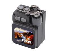 Oreilet Altavoz BT Portátil, Mini Altavoz Viaje para Exteriores Graves Profundos con Aplicación Micrófono, Pantalla Táctil, Llamadas, Música y Emparejamiento Estéreo