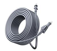 Oreilet Cable Flat de Alto Rendimiento Cable de Repuesto Satelital Cable de Red Plano, Cable de Extensión para Accesorios Flat de Alto Rendimiento (25 m (82