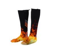 Oreilet Calcetines Calefactables Eléctricos, Calcetines Felpa Hilo Que Funcionan con Pilas para Viajes Invierno, Camping, Ciclismo, Calentadores Térmicos Pies para Mujeres Hombres