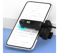 Oreilet Clicker Automático para Teléfonos, 3 Cabezales de Clics (BLACK) | Tapper de Pantalla Inalámbrico Recargable, 99 Velocidades Ajustables, Clics Automático Pantalla Silenciosa, para Gustos Vivo