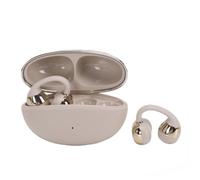 Oreilet Clip de Oreja Abierta en Auriculares Inalámbricos Bluetooth 6.0 (Dorado)