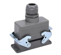 Oreilet Conector de Alta Resistencia de Salida Superior de 16 Pines, Conector de Aviación Industrial a Prueba de Agua IP68, Eléctrico Enchufe Gabinete Distribución Energía