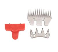 Oreilet Cuchillas de Repuesto para Tijeras Ovejas 13 Dientes, Cuchillas Esquilar Cabras, Cortador Eléctrico Peine Lana Cortadoras Ovejas Cuchillas para el Cuidado Alpacas, Corderos, Llamas