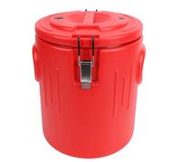 Oreilet Dispensador de Bebidas Aislado de 20 litros, Contenedor Aislado con 2 Anillos de Hebilla, Cubo Interior Acero Inoxidable Hielo, Jarra Térmica para Bebidas Frías y Calientes