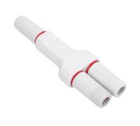 Oreilet Extensor PoE Impermeable para Exteriores, Adaptador Divisor PoE 1 Entrada y 2 Salidas 100 Mbps, Repetidor Plug and Play Compatible con IEEE802.3af/at para