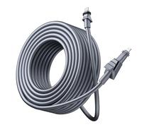 Oreilet Flat High Performance Cable de 46m/150ft, Cable de Reemplazo de Satélite Rectangular Cable de Red Plano, Cable de Extensión para Flat High Performance