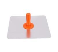 Oreilet Halcón de Yeso de Aleación de Aluminio 2 Piezas, Halcón Mampostería 12.99 Pulgadas con Mango Agarre Suave, Soporte Tablero Mortero Acabado, Bandeja Barro para Paneles Yeso