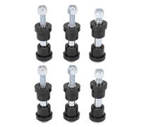 Oreilet Kit de Buje de Primavera GolfCart, Buje y Mangas Poliuretano la Hoja Trasera GolfCart, Reemplazar Las Piezas 70289G01 70291G02 00665 G9 para el Medallista Ezgo TXT 1994-Up (Black)