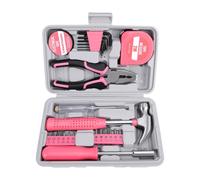 Oreilet Kit de Herramientas Básico Pequeño para el Hogar, 24 Piezas, Mini Juego Herramientas Manuales con Cortador de Alambre, Mazo de Garra, Mini Kit Compacto Herramienta Inicio