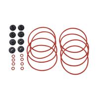 Oreilet Kit de Junta Tórica de Sellado Silicona para Máquina de café para JURA J5 J7 J9, Kit Arandela Junta Aislada para Máquina café Elástica a Prueba Calor, Tórica Silicona