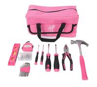 Oreilet Kit Herramientas Reparación Hogar, Juego Herramientas Básico Compacto con Bolsa Almacenamiento, Reparaciones Hogar, Mecánica, Manuales, Llave Martillo Hardware (18 piezas)