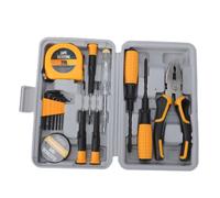 Oreilet Kit Herramientas Reparación Hogar Juego Herramientas Básico con Caja Almacenamiento, Reparaciones Hogar, Mecánica Mantenimiento, Manuales, Llave Destornillador (Juego de 15 piezas.)