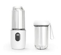 Oreilet Licuadora Portátil para Batidos, 500 Ml, Exprimidor Personal Recargable por USB, Licuadora Pequeña con Tapa, Mini Taza de Jugo, Coctelera Eléctrica de Proteínas para Viajes