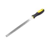 Oreilet Lima de Metal, Limas Triangulares con Mango de PVC, Lima de Acero con Alto Contenido de Carbono para Madera, Metal, Cerámica, Joyería, Azulejos, Vidrio, Piedra, Carpintería