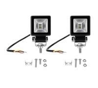 Oreilet Luz LED de 2 Pulgadas, Luces Antiniebla de Conducción con Haz Puntual LED de 20 W, Iluminación Diurna, Focos de Luz Auxiliares para Todoterreno, Motocicleta, Barco, UTV, ATV