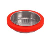 Oreilet Mampara de Ducha con Anillo de Vapor para E61, Mampara de Ducha de Acero Inoxidable de 58 Mm Junta de Sellado de Cabezal de Grupo de Silicona, Filtración de 200 Micrones