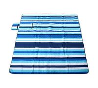 Oreilet Manta de Picnic Impermeable, Estera para Acampar en la Playa, Mantas de Viaje Portátiles Extra Grandes, Estera Plegable para Jugar en el Césped, 78,7 X 78,7 Pulgadas