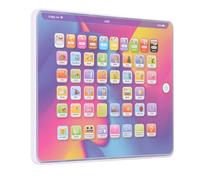 Oreilet Máquina Aprendizaje Alfabeto Ruso para Niños, Palabras, Números, Música, Almohadilla Rusa, Juguetes con Canciones, Historias, Apuntar y Leer, Juguete Tableta Alfabeto