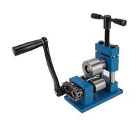 Oreilet Máquina Dobladora de Pulseras con Manivela, Máquina Dobladora de Pulseras Multifunción, de Joyas y Pendientes de Metal, Laminadora Manual para Anillos, Pendientes