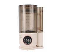 Oreilet Máquina Hacer Leche Soja, 1,5 L Hacer Leche Nueces con 12 Cuchillas Acero Inoxidable, Inicio Retardado Ebullición, Mantiene Caliente, Licuadora Limpieza Automática Avena (Enchufe europeo