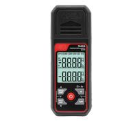 Oreilet Medidor Digital de Temperatura y Humedad, Higrómetro Digital de Alta Precisión con Ambiente, Humedad Relativa, Punto Rocío, Termómetro Bulbo Húmedo, Pantalla