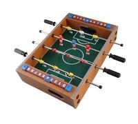 Oreilet Mesa de Futbolín, Tablero de Madera Gruesa, Fútbol de Mesa de Algodón Anticolisión, Juego Interior Compacto con Marcador Deslizante y de Tuerca Fija Fija para Fiesta Infantil, Regalo Familiar