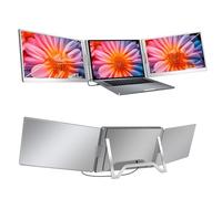 Oreilet Monitor Portátil para Computadora Portátil, 15.6 Pulgadas FHD 1080P IPS Extensor Pantalla Dual con Soporte Ajustable y Bolsa Transporte, Pantalla Computadora Juegos Trabajo