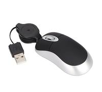 Oreilet MOUSO DE COMPUTADOR, USB Fashionable Mini Mini Mouse Portable Portable Cord Retractable Compatibilidad con 98/7/ 2000/ Me/XP/Vista Vista