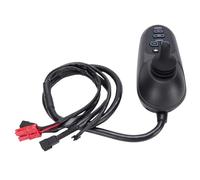 Oreilet Nuevo Controlador de Silla Ruedas Eléctrica, Controlador Joystick de Silla Eléctrica Universal de Larga Duración 50A DC24V con Conector de Freno Magnético de Alta Corriente