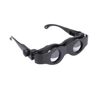 Oreilet Nuevos Vasos Binoculares Manos Libres, 3X Aumento de Ajuste Ajustable Gafas de Telescopio Portátiles con Lente Polarizada para Pescar Aves Conciertos Deportivos ópera