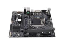 Oreilet Placa Base para Computadora, H410M D2VX SI M ATX 2 Ranuras DDR4 DIMM Placa Base para Juegos con Tarjeta de Red GbE Gigabit y Chip de Sonido de Canal para Procesador de CPU LGA