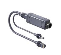 Oreilet PoE Splitter Gigabit, 48V 2.5A 100W Ethernet Adaptador Divisor PoE con Transferencia Larga Distancia 100 M y Voltaje Entrada DC37-52V Compatible con Satélite para Uso Hogar