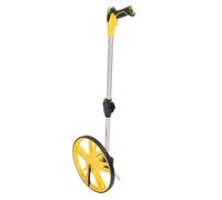 Oreilet Rueda de Medición de Distancia en la Rueda de Medición Mecánica de Plegamiento de Empuje de Empuje a Mano, de Caminata hasta 9999.9m, Ideal para Césped, Dura, Madera Blanda, de Carreteras