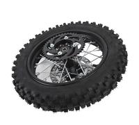 Oreilet Rueda Trasera Motocicleta 12 Pulgadas, 80/100-12 3.00-12 Neumáticos Rueda Trasera Eje Trasero 15 Mm Tubo Interior Borde para 110C 125c Bicicletas Tierra Pozo