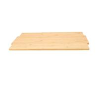 Oreilet RV Campers Mesa de Madera para Acampar Al Aire, Mesa Rectangular de Escritorio para Acampar, Tablero de con Panel de Madera para de Comedor, Auxiliar (Borde Cuadrado)