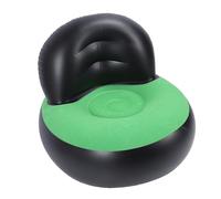 Oreilet Silla Inflable, sofá Tumbona Inflable, Cómodo sofá de Aire Interior y Exterior, Plegable Portátil para Sala de Estar, Asientos en el Suelo, Jardín (Black)