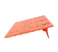 Oreilet Tablero de Despegue de Rampa de Salto de Coche RC, Juego de Acrobacias de Salto de Rampa RC para Coche de Control Remoto 1/12 1/14 /16/18 /24 (Orange)