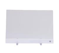 Oreilet Tablero de Notas LED, Tablero de Dibujo LED con 7 Luces RGB, 7 Marcadores, Tableros Acrílicos de Borrado en Seco Iluminados para Bricolaje, Hogar, Oficina, Pulgadas