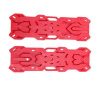 Oreilet Tablero Decorativo sobre Orugas RC, Escalera de Simulación de Recuperación de Escape de Plástico ABS para Coche de Control Remoto, con Bridas para Cables, Accesorios