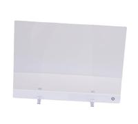 Oreilet Tablero Notas LED con Colores, Tablero de Borrado en Seco Acrílico Iluminado 11.8"x 8" con Soporte y 7 Rotuladores y 7 Luces RGB 4 Modos Iluminación, Tableta de Dibujo LED