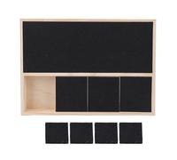 Oreilet Tablero para Rascar Uñas de, Almohadilla para Rascar Uñas para Perros con Caja de Golosinas, Tablero Archivar Madera para Perros, Cachorros, Todas Las Razas, Cortaúñas