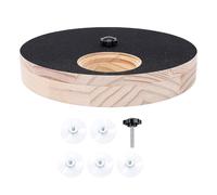 Oreilet Tablero para Rascar Uñas de con Caja de Golosinas, Almohadilla Redonda Giratoria, Lima para Cuidado Patas, Tableros para Rascar Ajustables, Almohadilla para