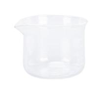 Oreilet Taza Medidora de Vidrio para Transparente, Jarra 100 Ml, Taza Leche con Escala, Boca en Forma V, Espuma de Vidrio, Jarra Espuma de Leche para Accesorios café
